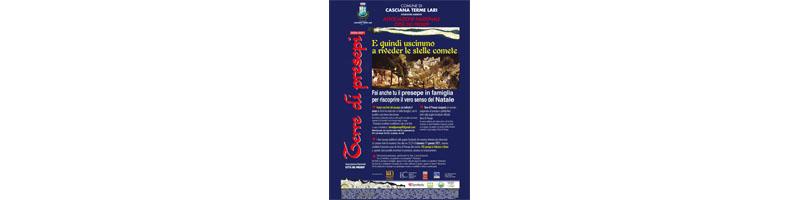 Casciana Terme Lari, terra di presepi: partecipa al concorso "E quindi uscimmo a riveder le stelle comete"